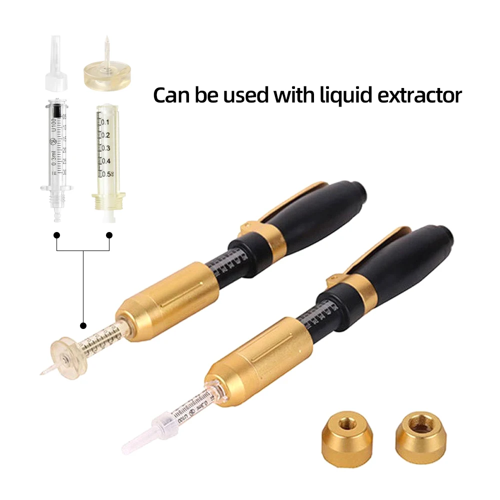 0.3 0.5ML Pióro hialuronowe Pióro z kwasem hialuronowym Wzmacniacz grubości warg Pióro bez igły Atomizer Pióro przeciwzmarszczkowe Strzykawka wodna