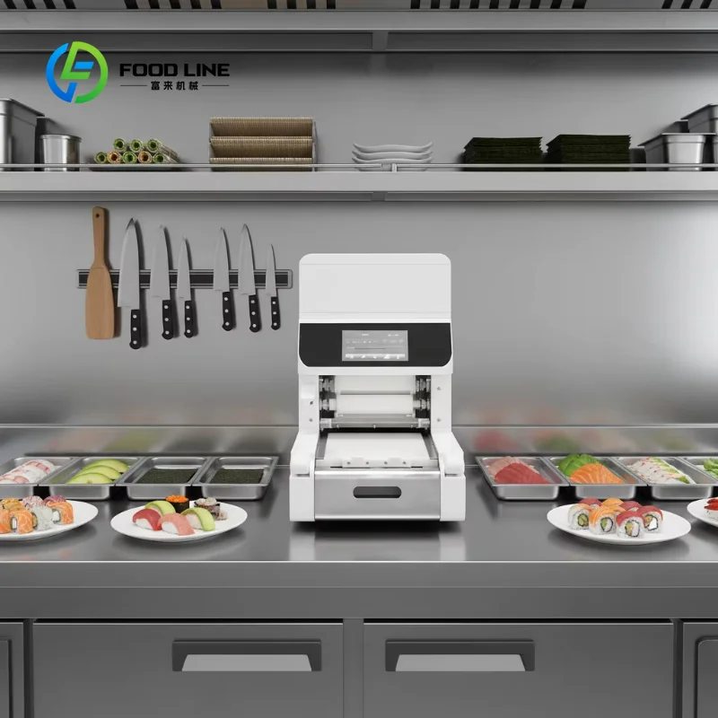 High Capacity Sushi Rice Sheet Machine Automatic Rice Spreader for Catering