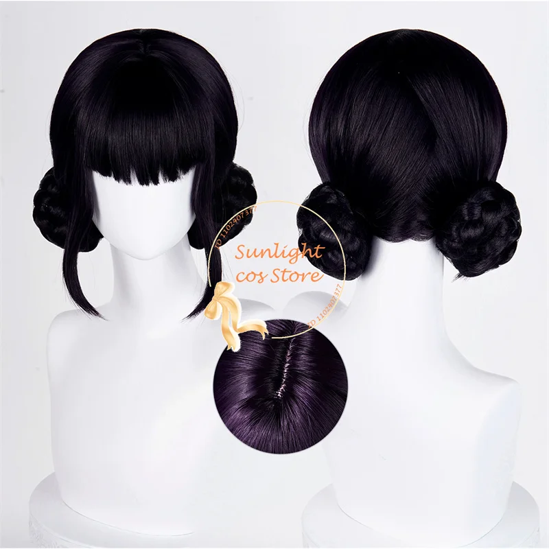 

Zoey Cosplay Wig Purple Black Wigs Rumi Mira Zoey Anime Cosplay Wig For Women Heat Resistant Synthetic Hair Halloween + Wig Cap