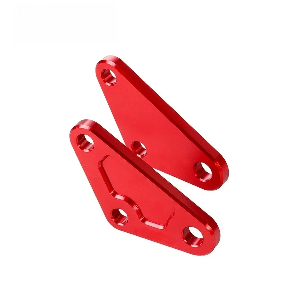 For HONDA XR400R XR 400R 1996-2004 Motorcycle Front Engine Hanger Plate Aluminum Red Frame Body Mount Bracket Accessories