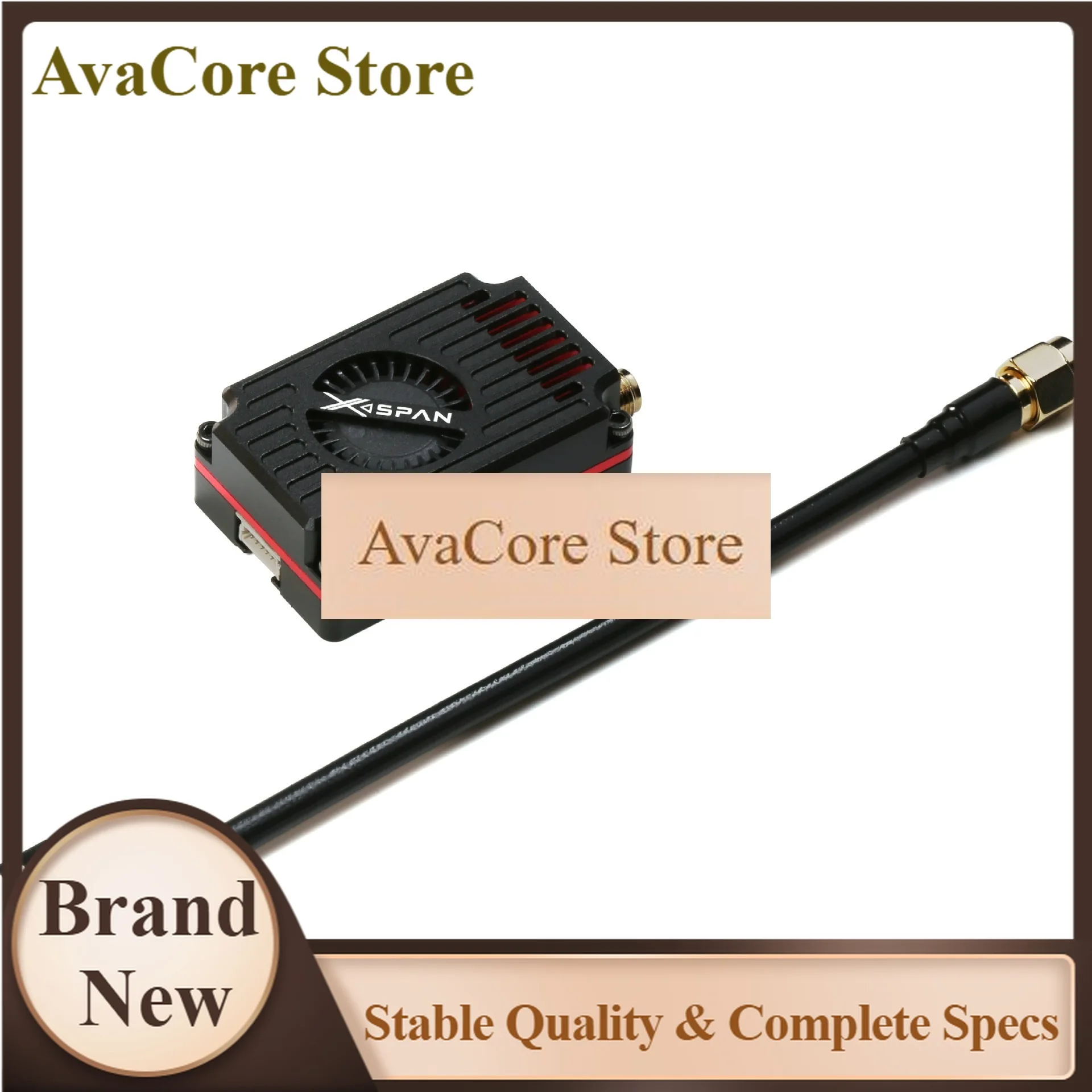 AvaCoreRushfpv Xspan 6.1G-7.2G 3W High-Power Wide-Band Long-Distance Image Transmission For Fixed-Wing Flying Machine