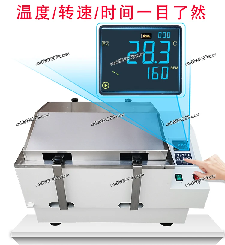 THZ-82 شاشة ديجيتال حمام الماء مذبذب ترموستاتي مختبر حمام الهواء مذبذب الروتاري الترددية الهواء شاكر #2