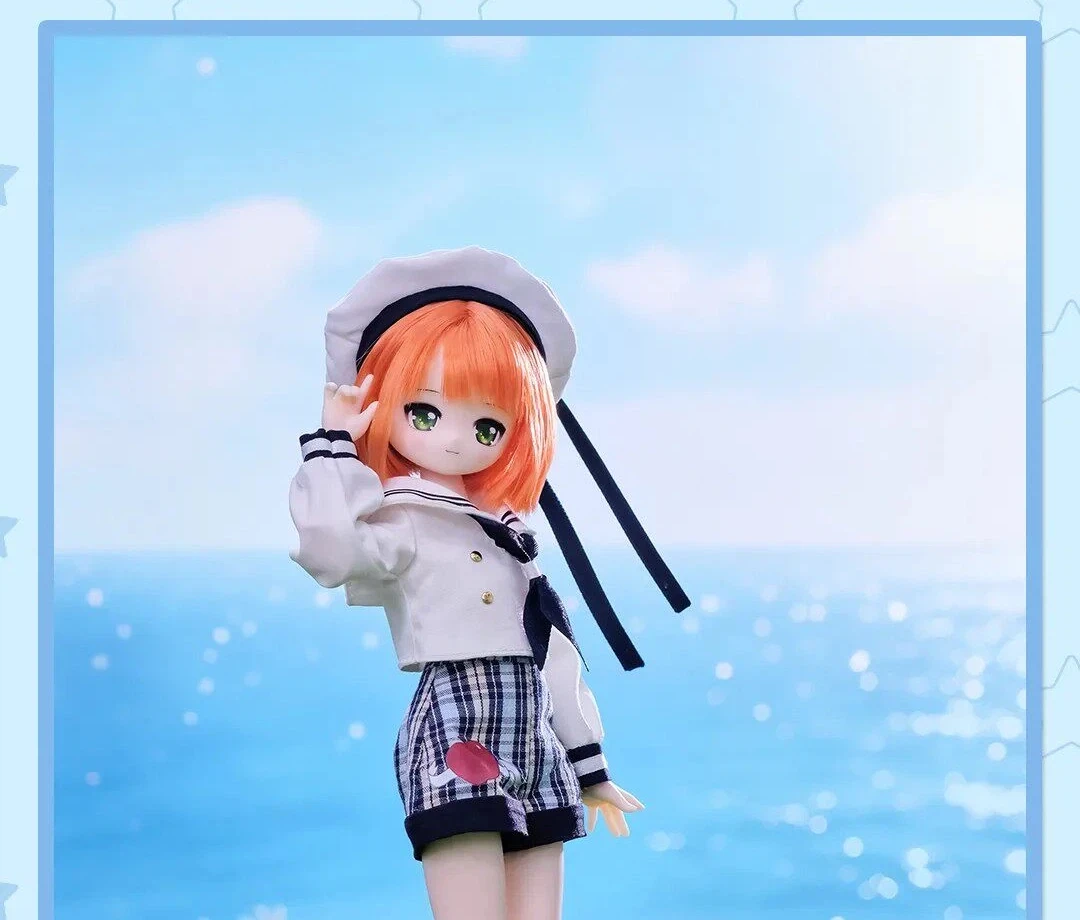 Original SyncyLand OOTD BJD Blind Box Niedliche Anime-Puppe mit Beweglichen Gelenken und Echthaar Key 2 Mini Sammelfigur Wohndekor Geschenk – Detail 15