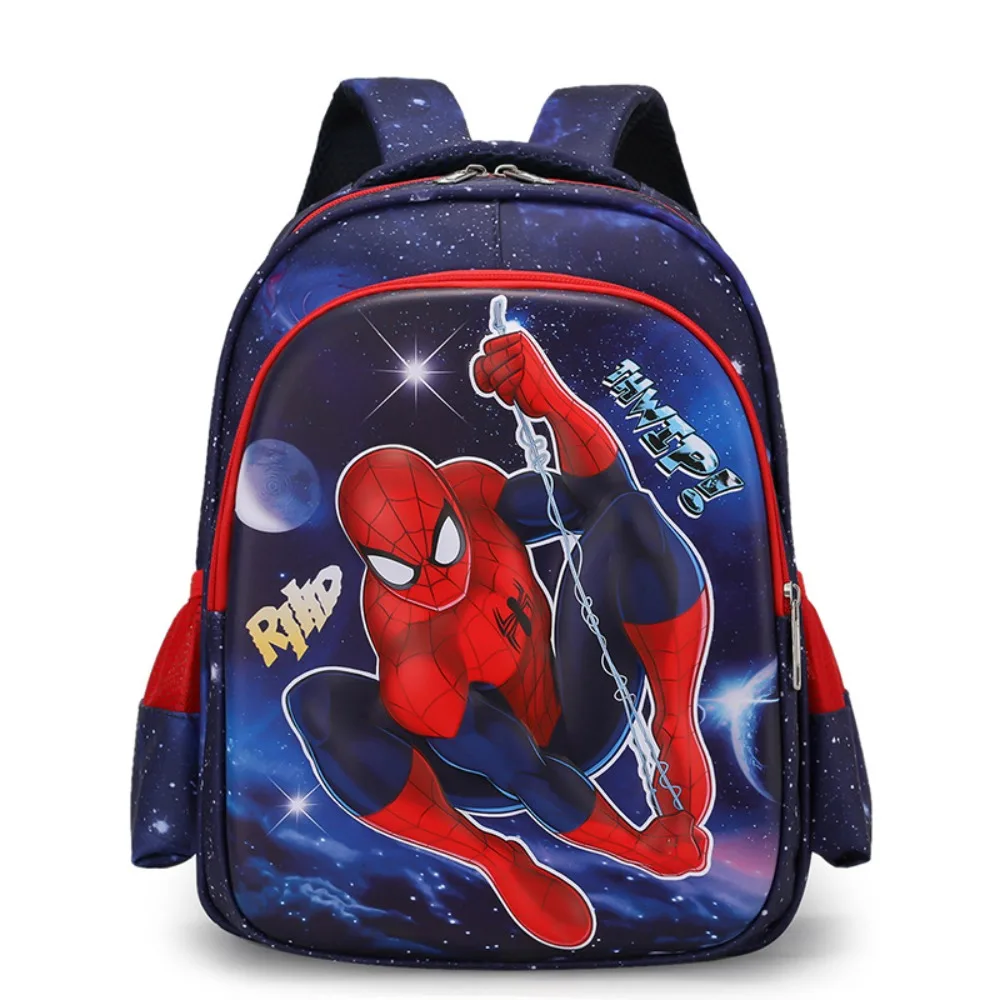 3D Cartoon Spider Man Children's Hard Shell Bag Cute Kindergarten Girls and Boys' Backpack Lightweight Back Protection Backpack