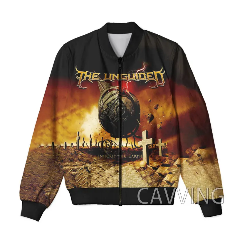 

New Fashion Women/Men's 3D Print The Unguided Rock Zipper Bomber Jackets Men Overcoat Mens Coat Zip Up Jackets