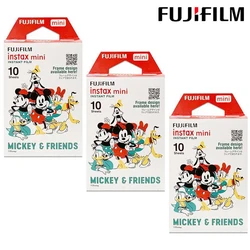 Fujifilm Instax Mini 11 Film New Mickey & Friends Photo Paper 10-30 Sheets For Instant Mini 8 9 25 70 90 Film Camera SP-1 SP-2
