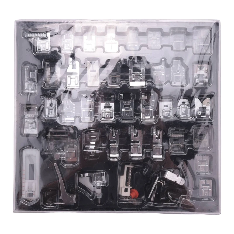 42-Piece Sewing Machine Presser Foot Tool Kit For Brother Shengjia Domestic