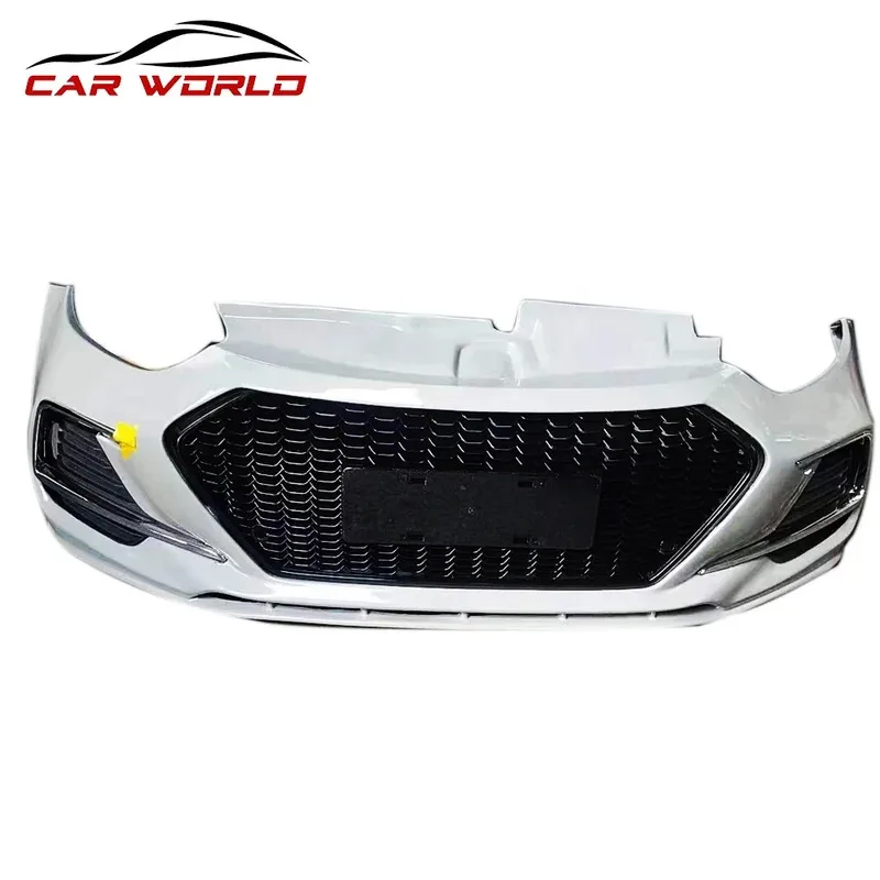 

Заводской хит продаж, автомобильный лицевой комплект для Hyundai 2012 2014 Elantra, передний бампер для Elanteur 2013, модифицированный до 2016 года спортивный комплект кузова S