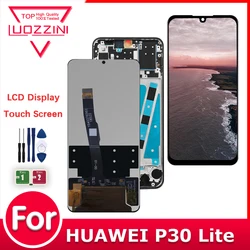 Tested IPS LCD For HUAWEI P30 Lite Nova 4E LCD Display Touch Screen Digitizer Assembly For Huawei MAR-LX1 LX2 AL01 LCD Display