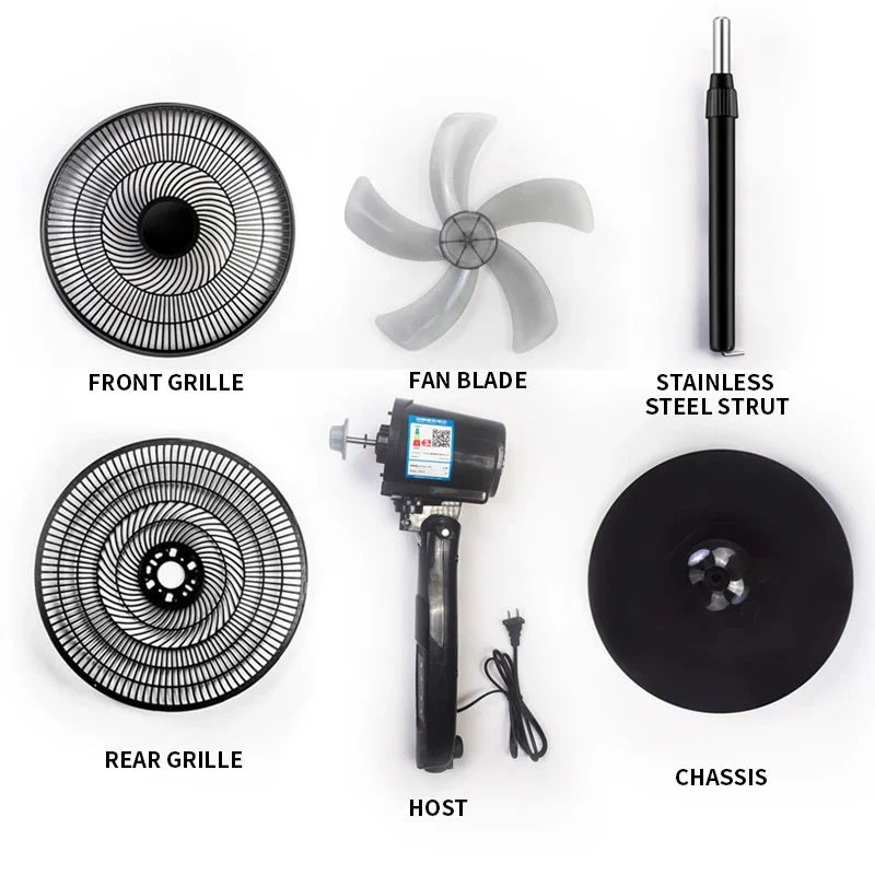 SF-202/212 Động Cơ DC Cực Êm 16 Inch Bệ Ngủ & Bé, hiệu Suất Sử Dụng Năng Lượng Cao Đứng Tốc Độ 45W