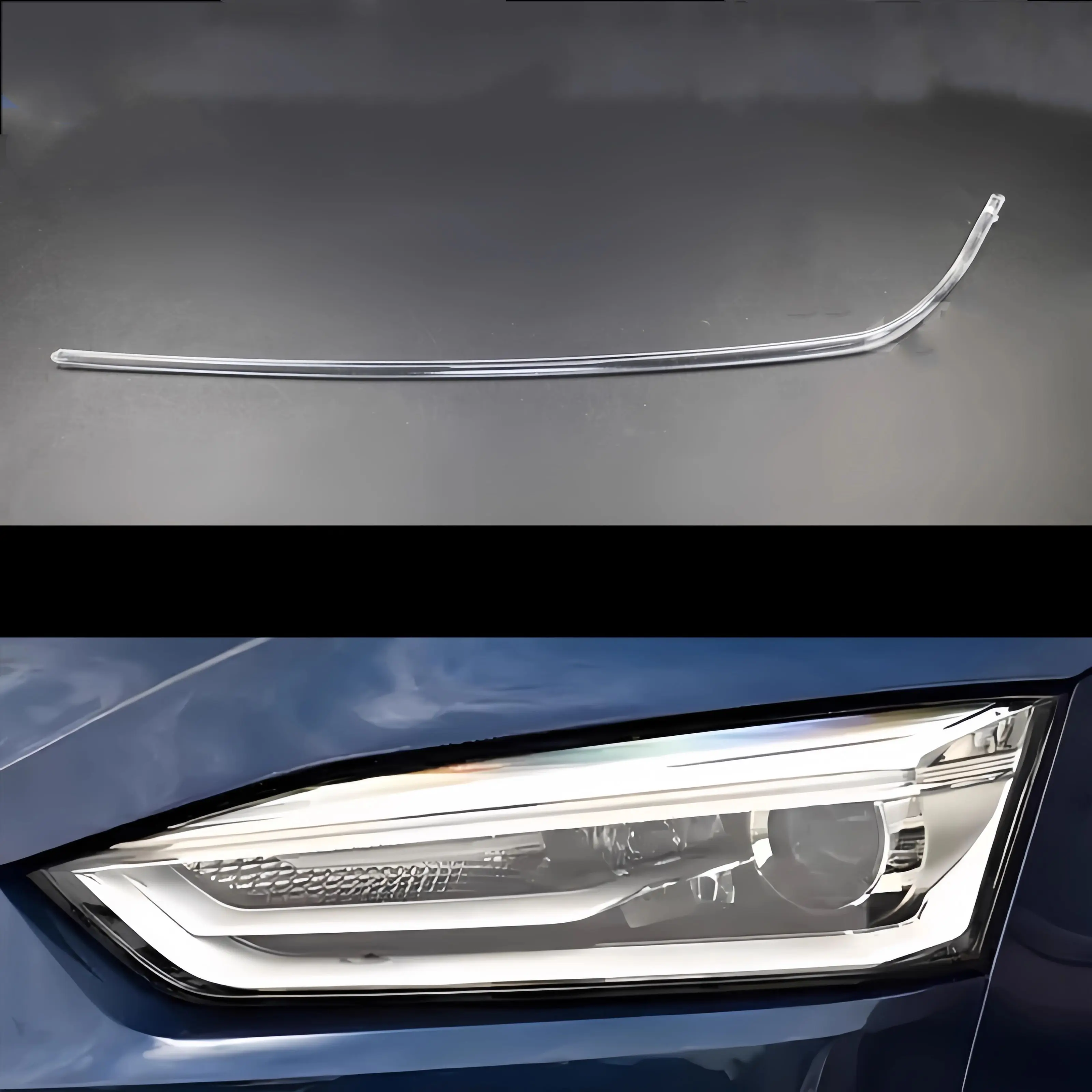 

NEW Headlight DRL Tube Light Bars Acrylic tube LED Module For XENON Headlight For AUDI A5 2017 2018 2019 2020