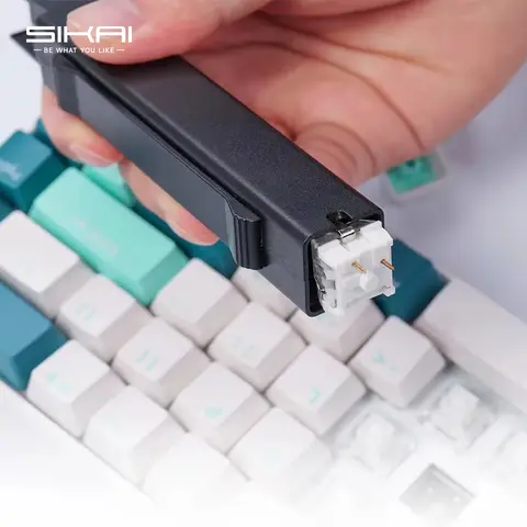 2 in 1 Switch Puller Keycap Puller Key Switch Keycap Puller for Mechanical Keyboard Gaming Keyboard Switches DIY Cleaning Tool