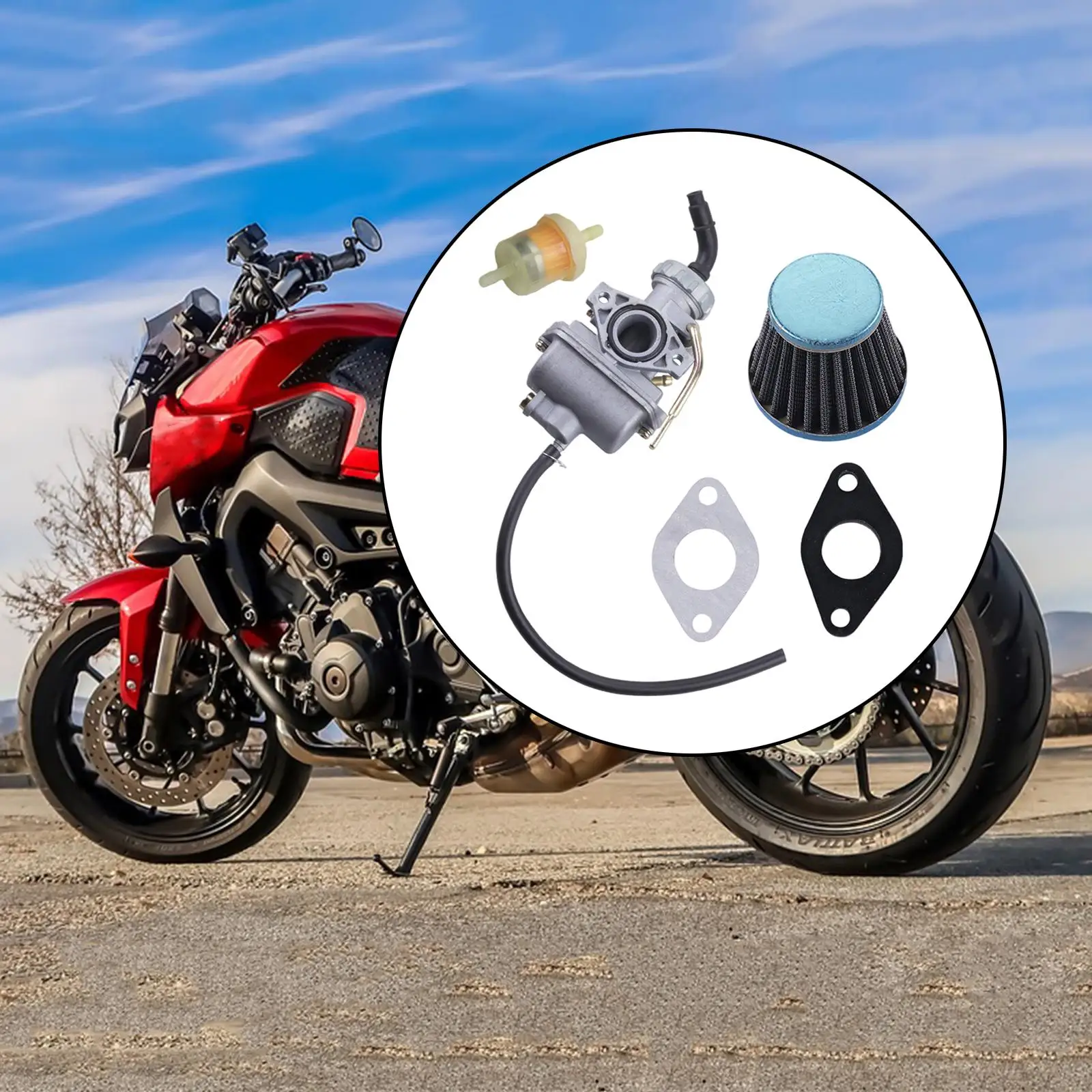 20 مللي متر Pz20 المكربن قطع غيار الدراجات النارية لهوندا Crf50F 04-09 11-12