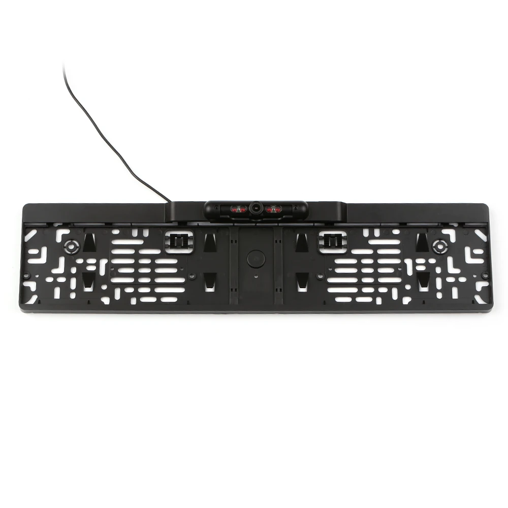 

European License Plate Frame 4 IR LED Backup Camera Car Rear View Camera