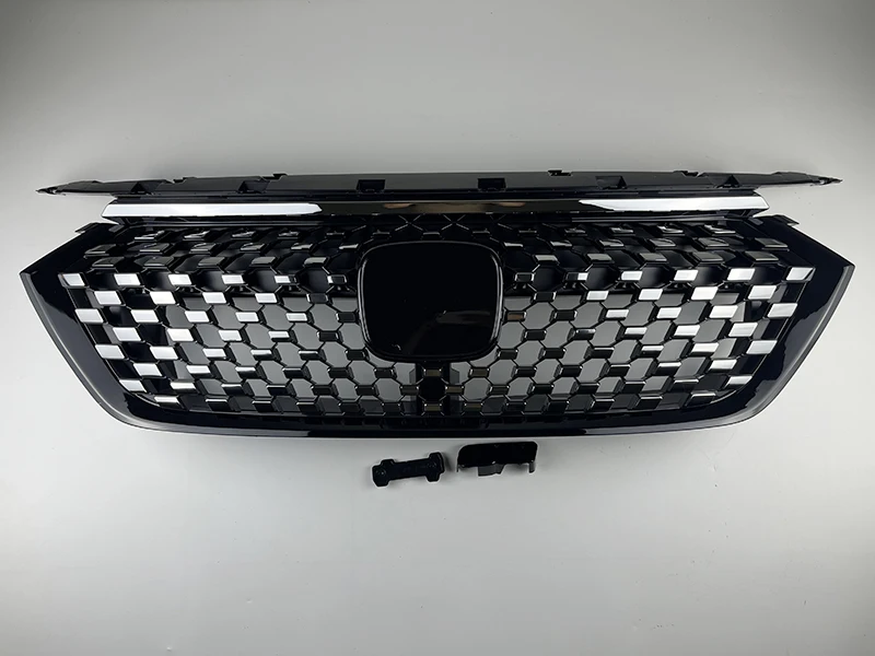 شبكة سيارة مناسبة لهوندا HRV 2022 ABS مصبغة اكسسوارات السيارات الخارجية سيارة الوفير مصبغة أجزاء خاصة لتعديل السيارات #2