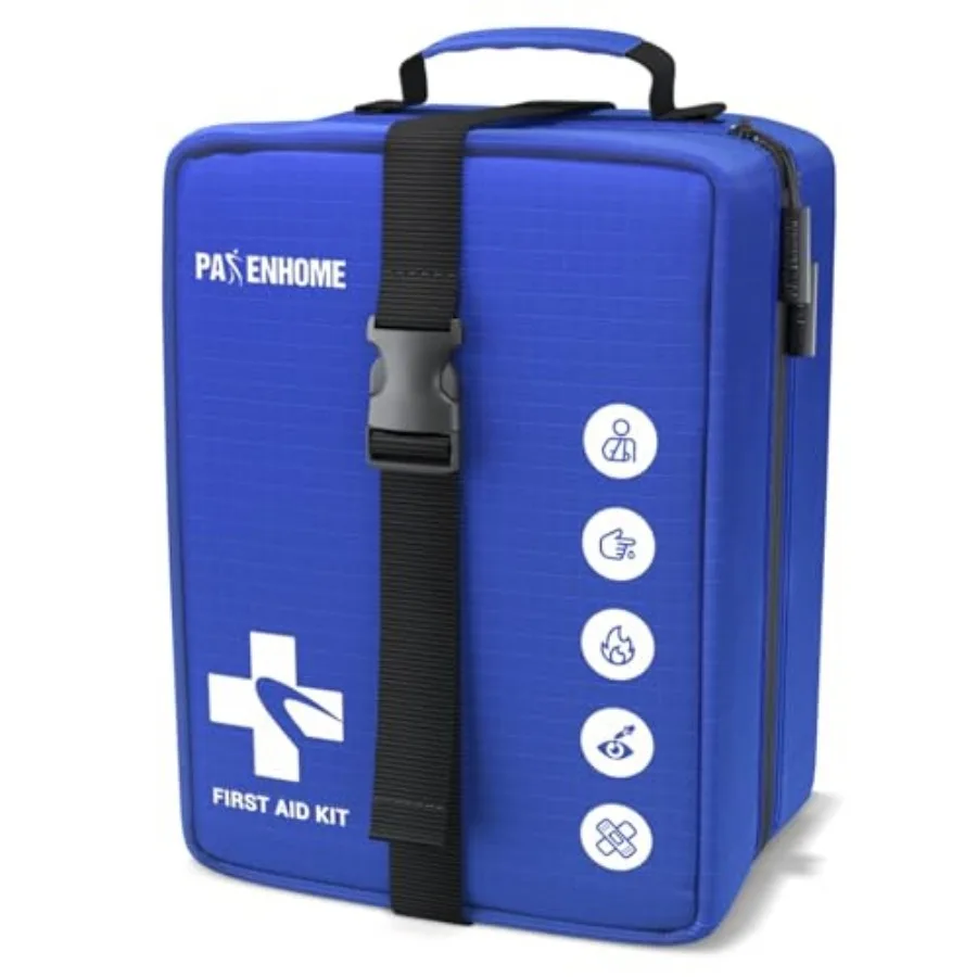 

Professional 506 PCS First Aid Kit 4-in-1 Detachable Emergency Medical Kit for Home Car Travel Camping Hiking Workplace Vehicle