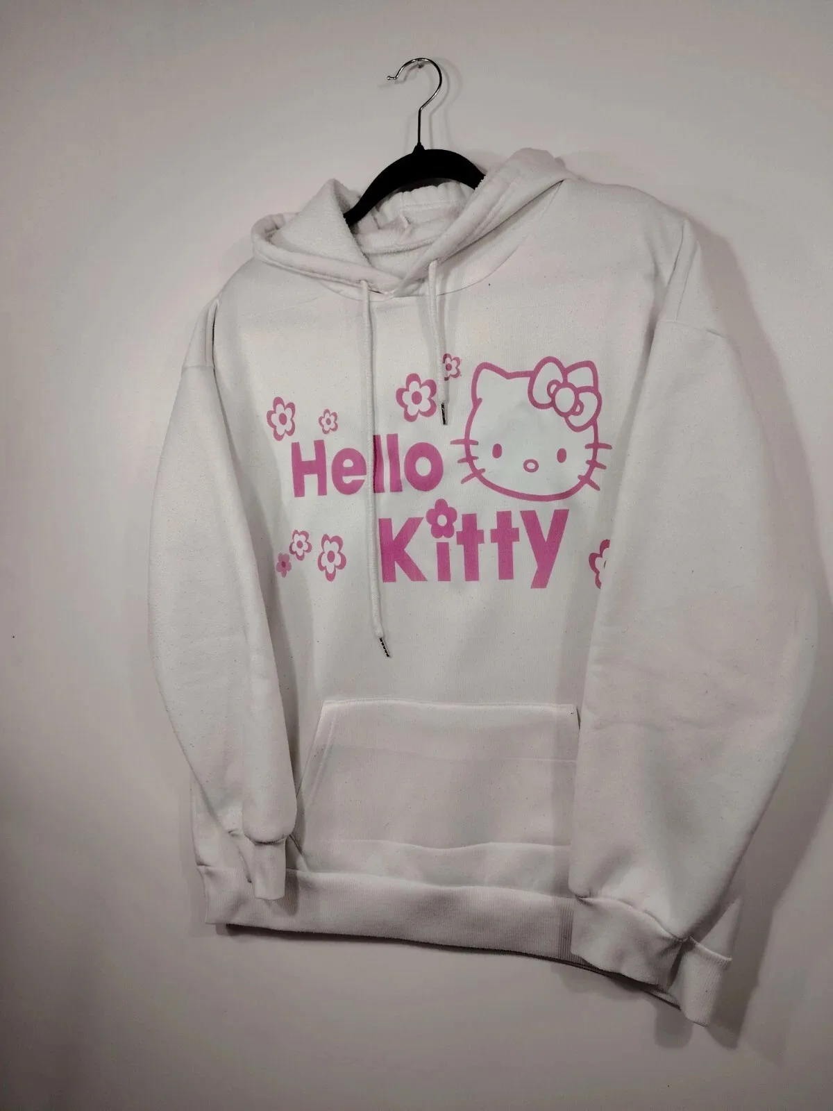 

Hello Kitty Katze Miau Kawaii Japan Cute Hoodie Fleece Warm Men Women Oversized Y2K Female Male Clothing Harajuku Sweatshirt