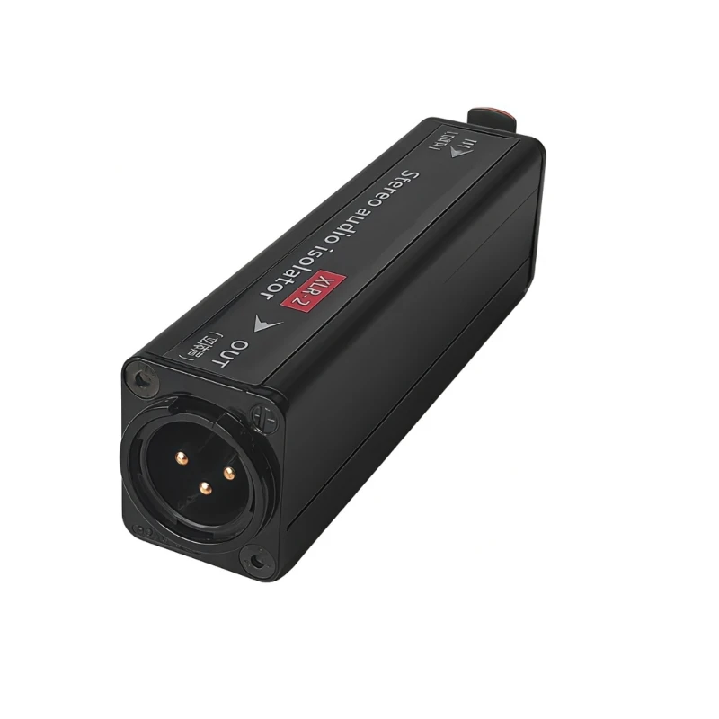 Passive Filter with Male to Female Ends XLR Noise Isolator for Recording X3UB