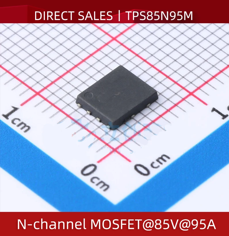 Tps85n95m Transistor MOSFET de puissance à canal N, DFN-8 à 3 broches (5X6)