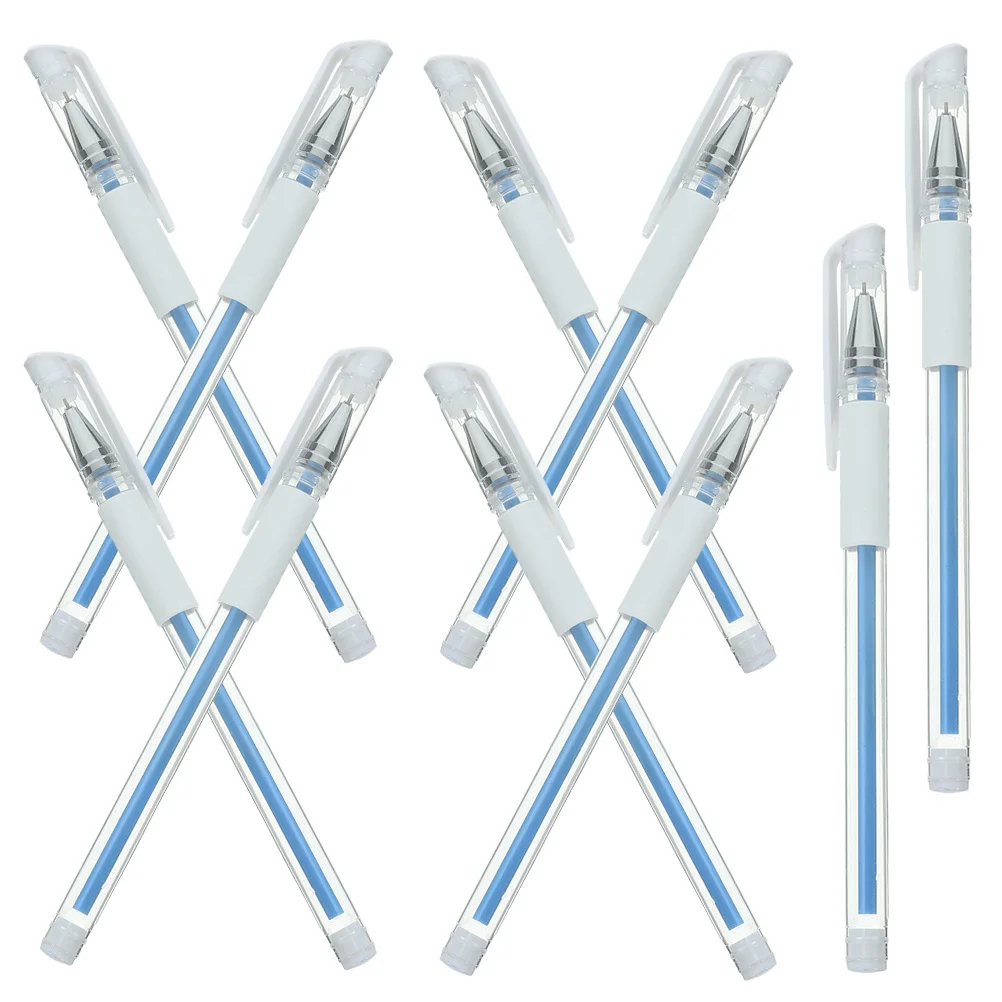 10 szt. Wodoodpornych pisaków kosmetycznych do trwałego pozycjonowania, chirurgii, oznaczania blizn, brwi, ust, precyzyjne.