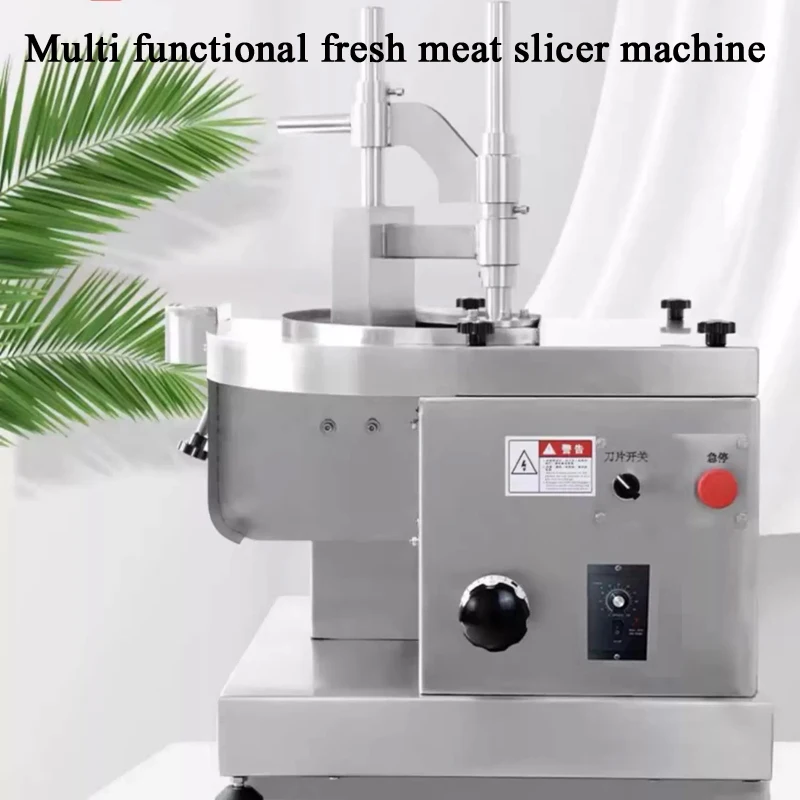 

Electric Meat Cutting Machine 110V/220V Meat Cutter Commercial Home Stainless Steel Vegetable Cutter Machine Meat Slicer