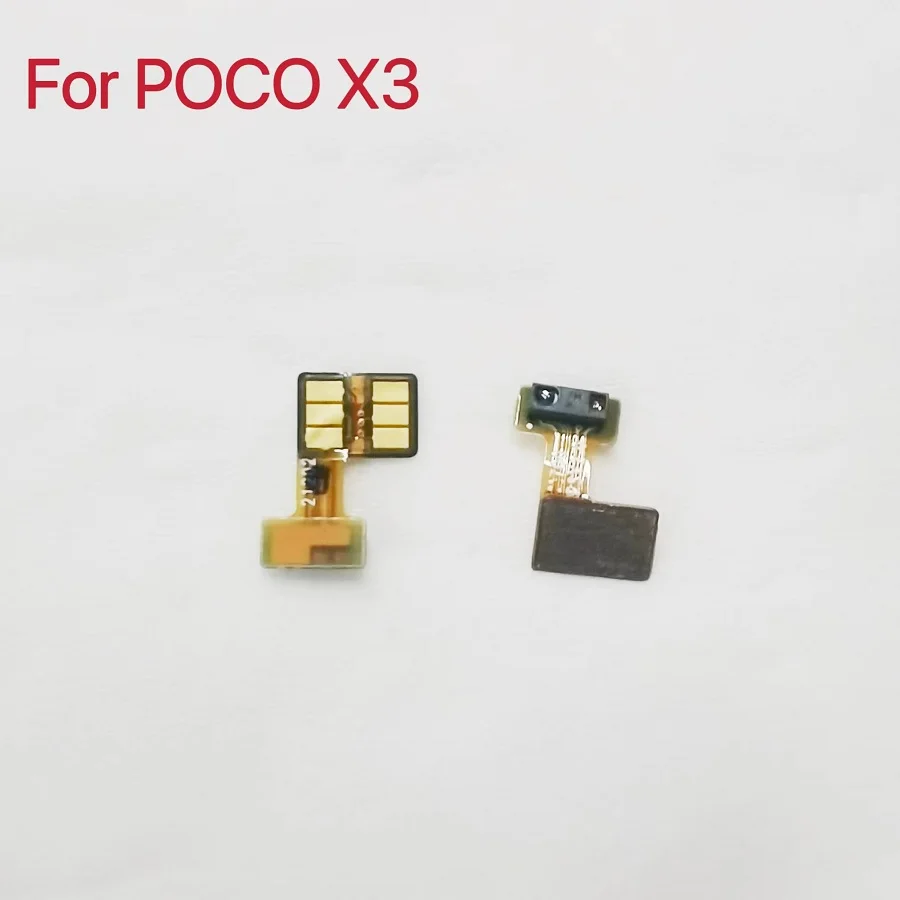 For Xiaomi Mi Poco X3 NFC New Proximity Ambient Light Sensor Flex Cable Replacement Parts