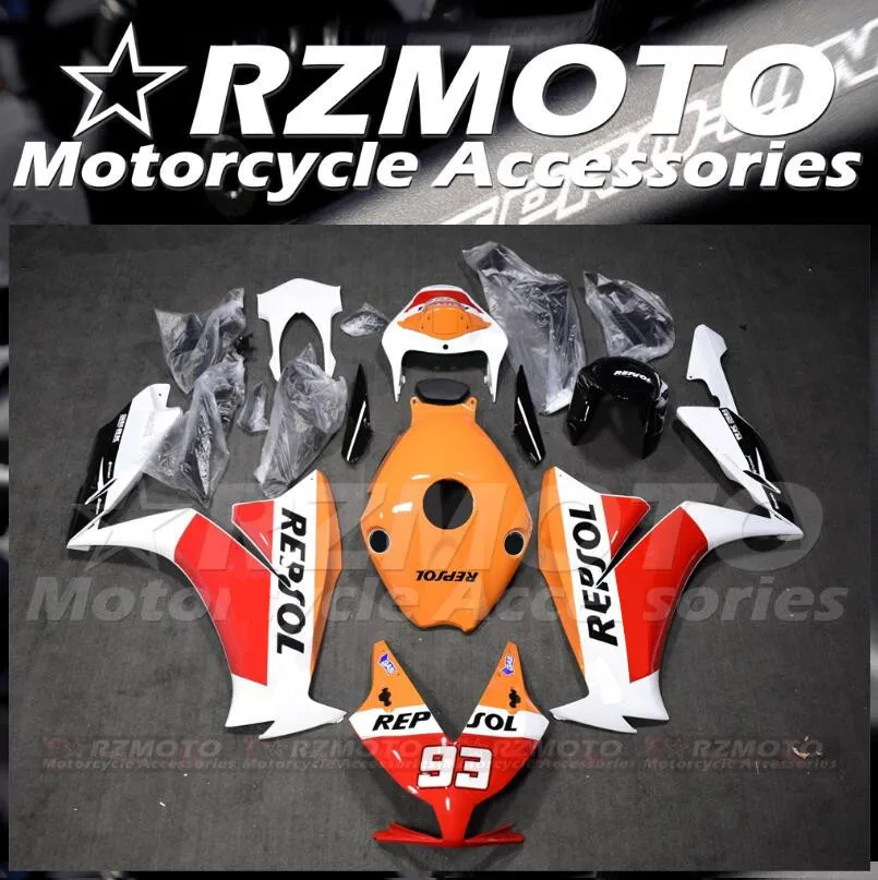 New ABS Motorcycle Fairings Kit Fit For HONDA CBR1000RR 2012 2013 2014 2015 2016 Bodywork Set Custom Number 93