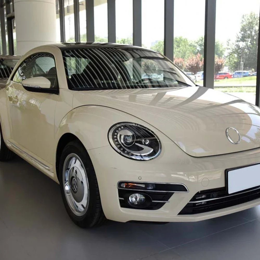 

Car Front Lamps Assembly for VW Beetle 2013-2021 Upgrade High Configure Pearl Bead Style Auto LED Headlights Lens Accessories