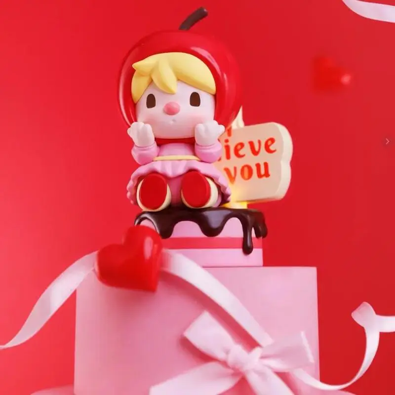 

In Stock Sweet Bean Love Language Series Blind Box Trendy Toy Kawaii PVC Doll Desktop Decor Pendant Lover Mystery Birthday Gifts