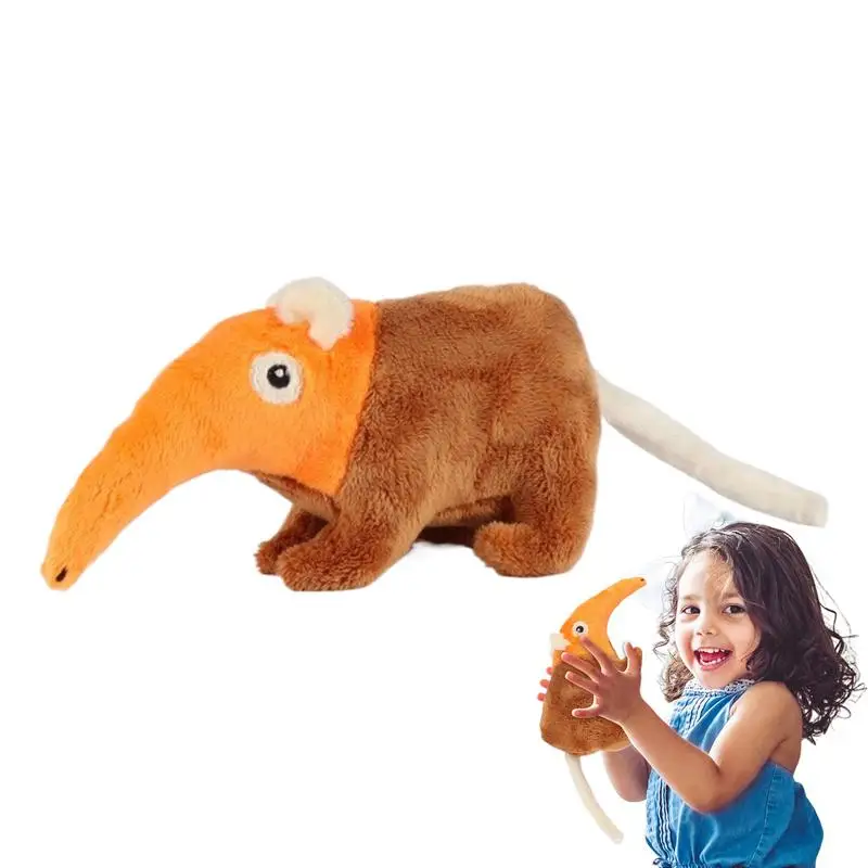 Pelúcia Anteater Pelúcia Pelúcia Animal de Pelúcia Anteater Brinquedo de Pelúcia Boneca Anteater Peluches Macio Brinquedo Anteater Para Crianças Pequenas