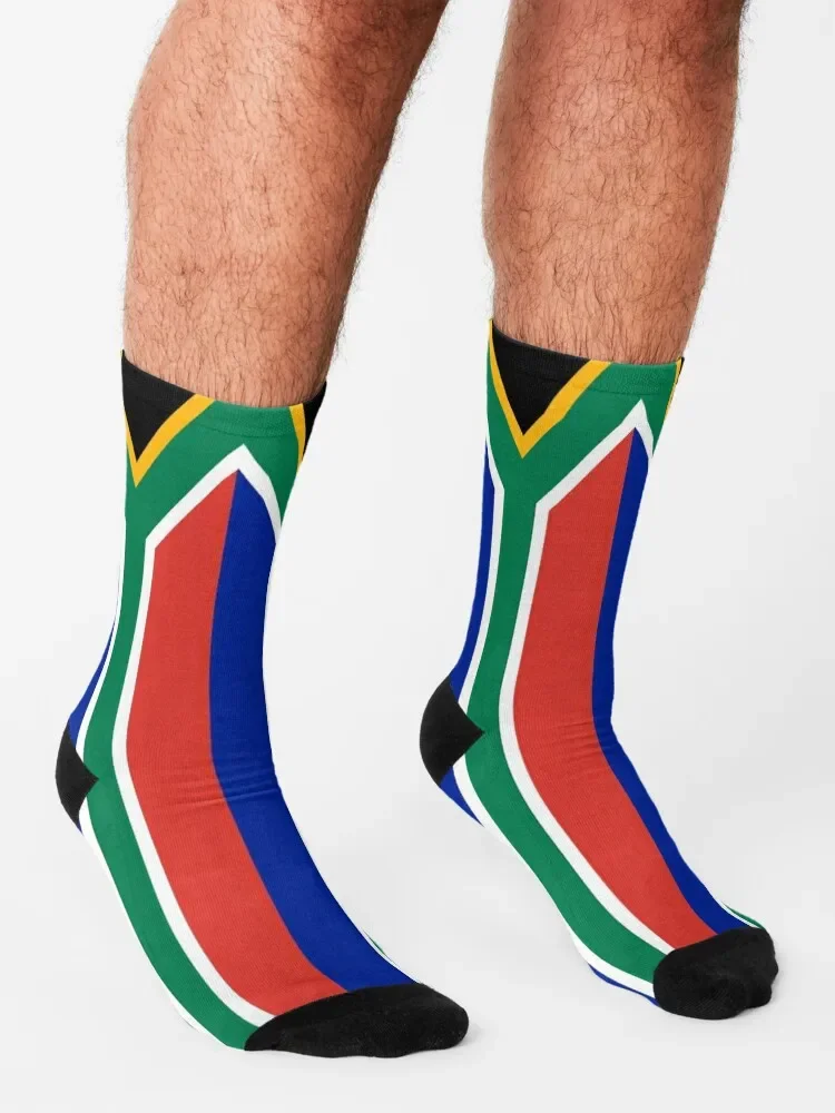 South Africa Flag Socks halloween cute Men Socks Women's