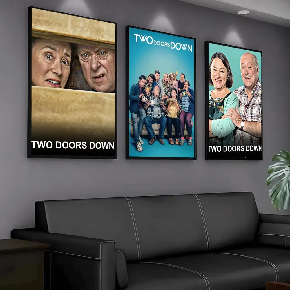 tv series T-Two Doors Down-N Painting Calligraphy Artwork for Home Bedroom Office Wall Decoration Gift