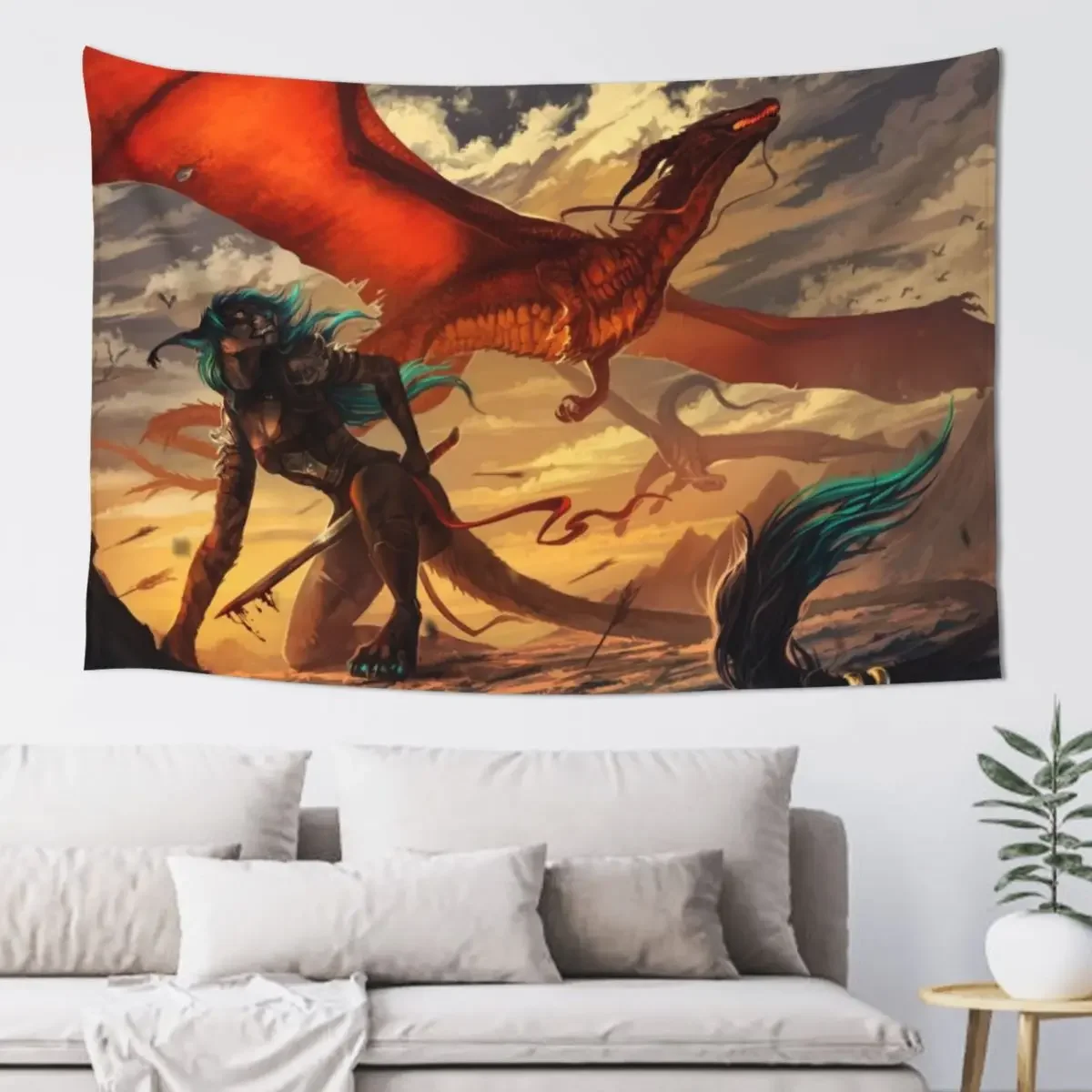 

Fire and Blood Tapestry Cute Room Decor Room Decorations Aesthetic Decorative Wall Room Decoration Accessories Tapestry