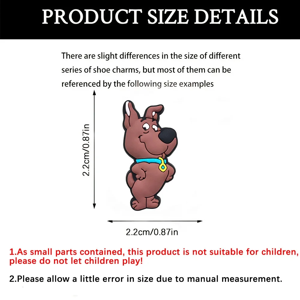 Disney Adventurer Cool Dog 4-98PCS  Shoe Charms Garden Shoe Accessories Buckle Fit Clogs Decaration Sandals Decorate Xmas Gift