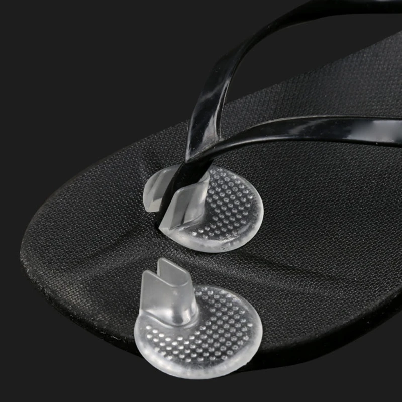 1Pair Soft Silicone Cushions Toe Protectors Thong Sandal Flop Inserts Guards Insoles Shoes Grip