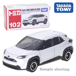 Takara Tomy No.102 Toyota Yaris Cross GR Sport (Box) Car Alloy Toys Motor Vehicle Diecast Metal Model for Children