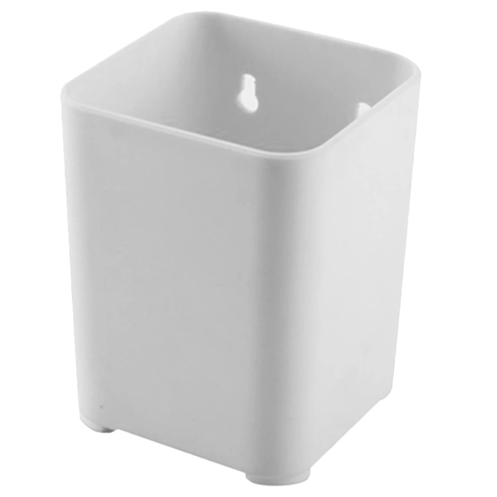 

Wall Mount Pen Holder Adhesive Plastic Desk Organizer PP Pencil Holder for Office Home Study Wall Storage File Box for Pens