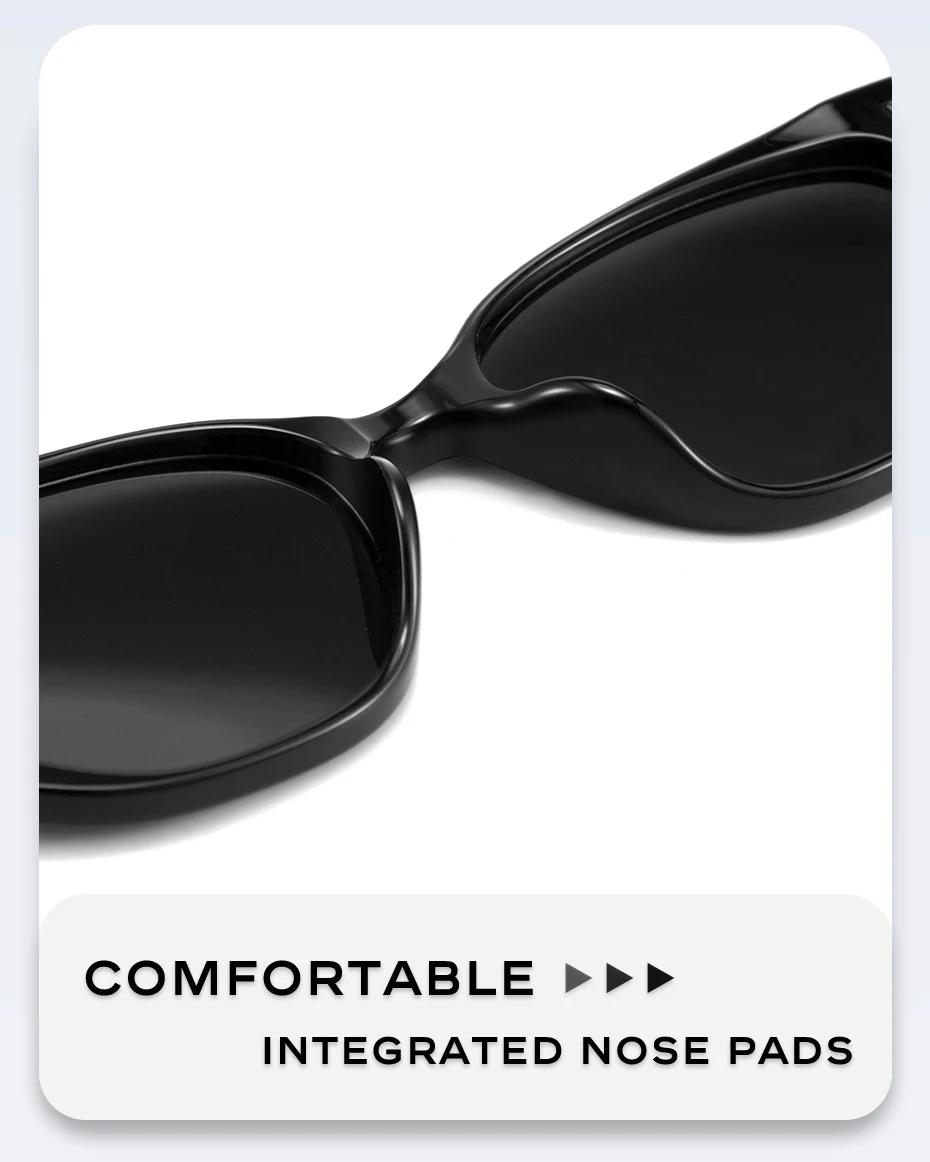 CAPONI Cat Eye Trend Frauen Sonnenbrille Schildpatt Polarisierte Anti-reflektierende Anti-glare Sonnenbrille Weibliche Modische CP2227 – Detail 7