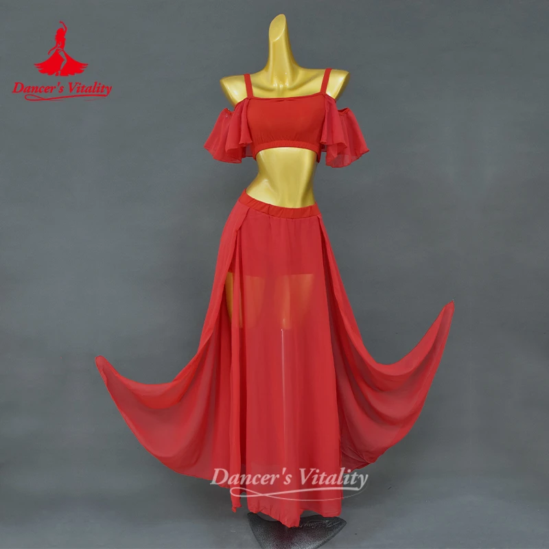 Belly Dance Practice Clothes for Women Advanced Elegant Performance Costumes for Adults Oriental Dance Clothing