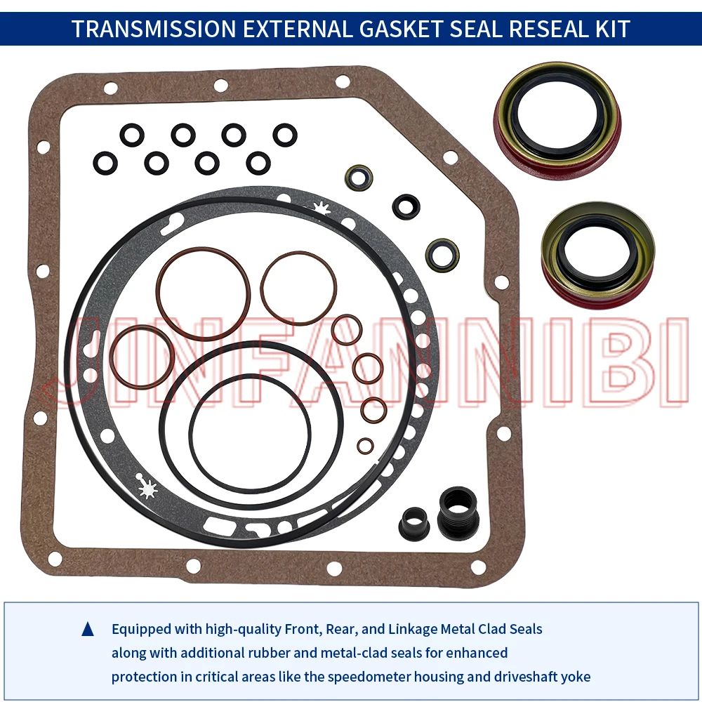 Turbo 350 TH350 TH350C Complete Transmission External Gasket Seal Reseal Kit Set view 4