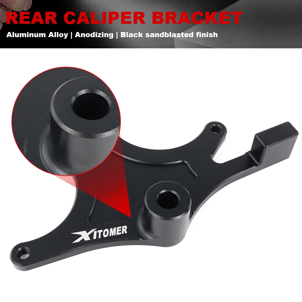 Motorcycle Caliper Bracket Stunt Brake Disc Guard For Honda Grom 125 MSX 125 2014-2017 2018 2019 2020 2021 2022 2023 2024 2025