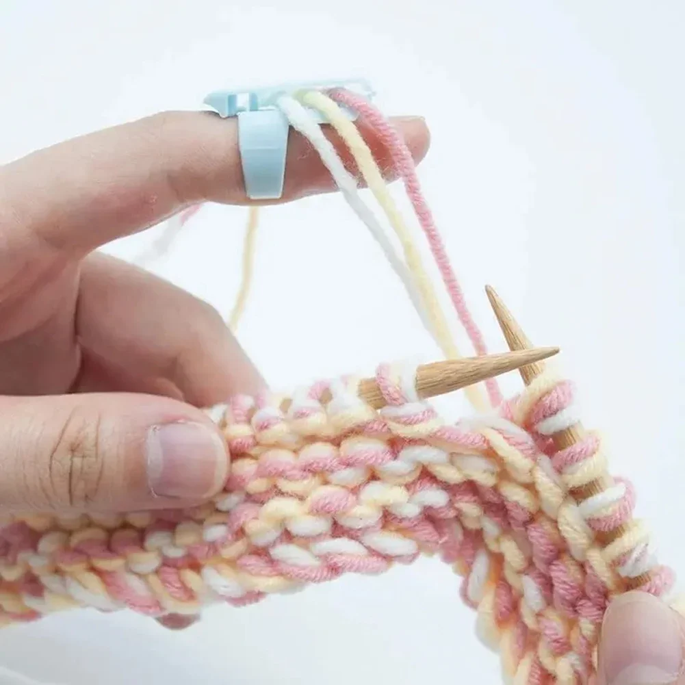 Wool Knitting Tool Finger Splitter Compact Easy Knitting Easy To Carry Portable Smooth Knitting For Sweater Knitting