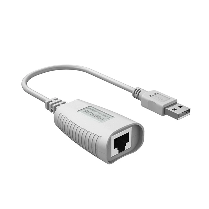 USB To RJ45 Ethernet Adapter USB 2.0 RJ45 Network Card Extender USB Lan RJ45 Network Card For Laptop PC Computer Durable