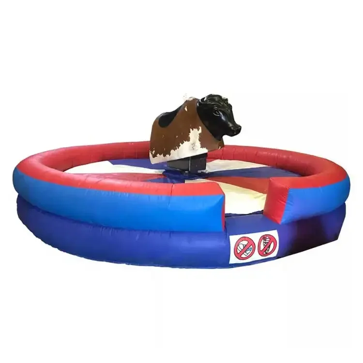 Country Western Mechanical Rodeo Ride Riding Adult Inflatable Bull Game