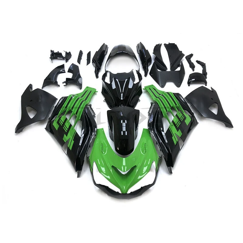 

INJECTION MOLD Fairing for ZX-14R 2012 2013 2014 2015 2016 green ZX14R 12-16 bodywork kit motorcycle fairings