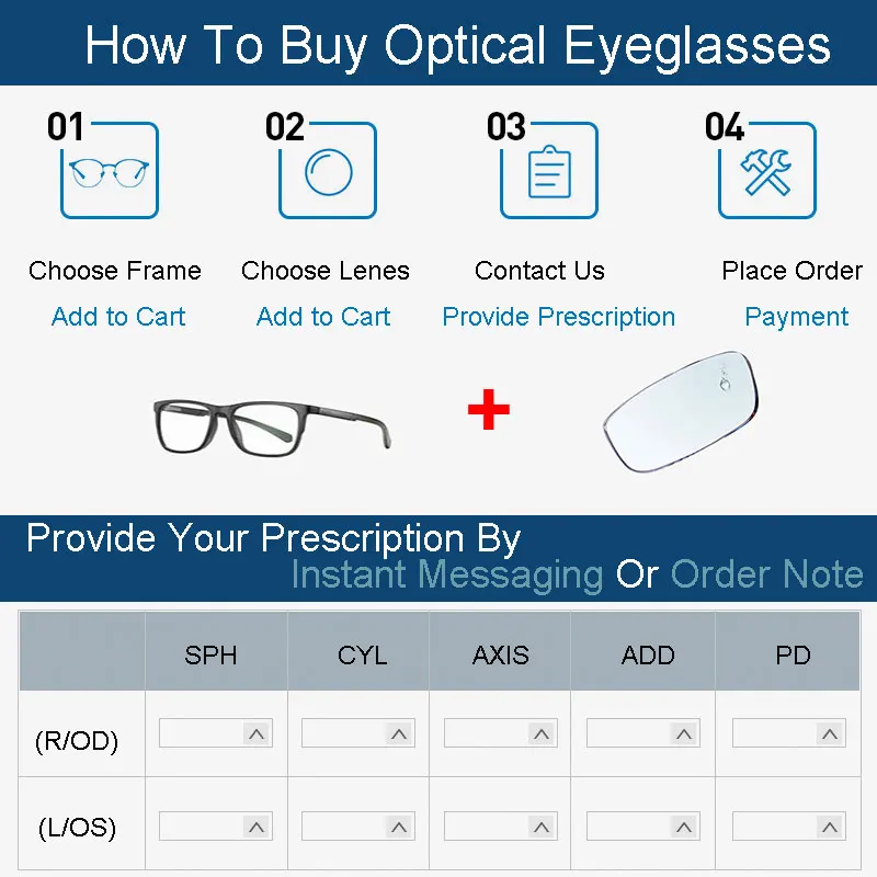 Handoer Semi-Rimless Optical Glasses Frame for Men Eyewear Spectacles Glasses Optical Prescription Frame Business Eyewear