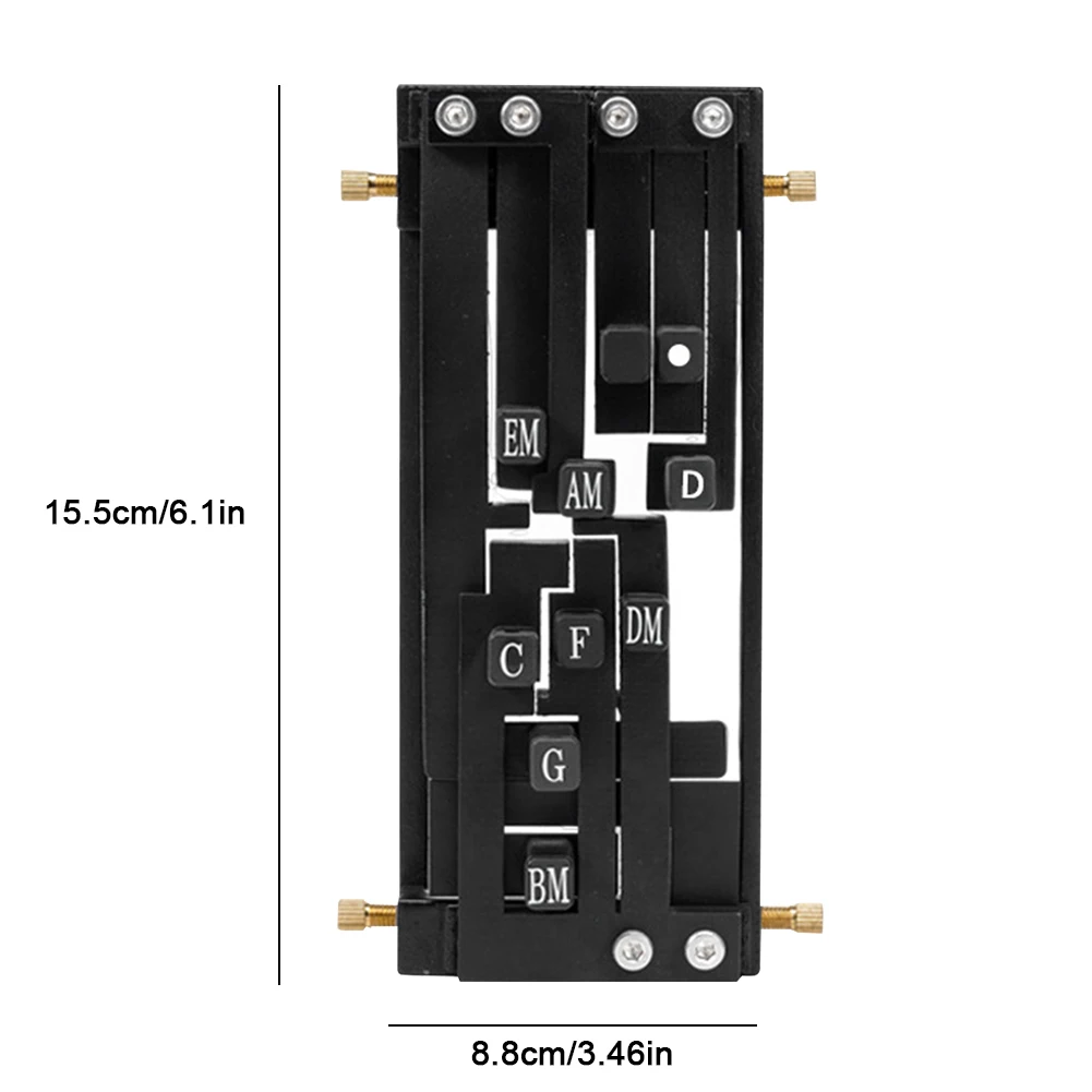 Aiutante per accordi per chitarra Strumenti per l'apprendimento della chitarra Allenatore di accordi per chitarra Allenatore di accordi per chitarra Accessori per chitarra per principianti