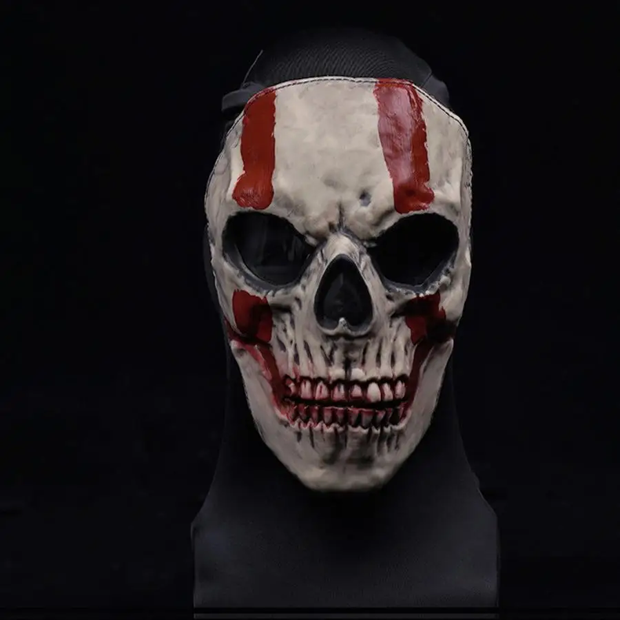 قناع تكتيكي COS هيكل عظمي قناع شبح سماعة مهرجان فستان الدعامة #2