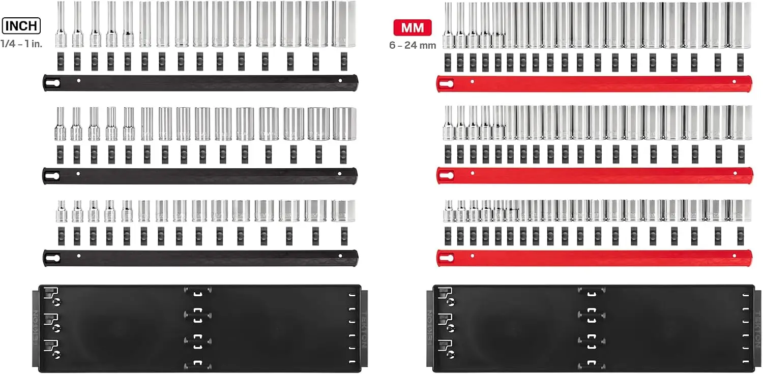 3 8 Inch Drive 6 Point Socket Set 102 Piece SHD91222