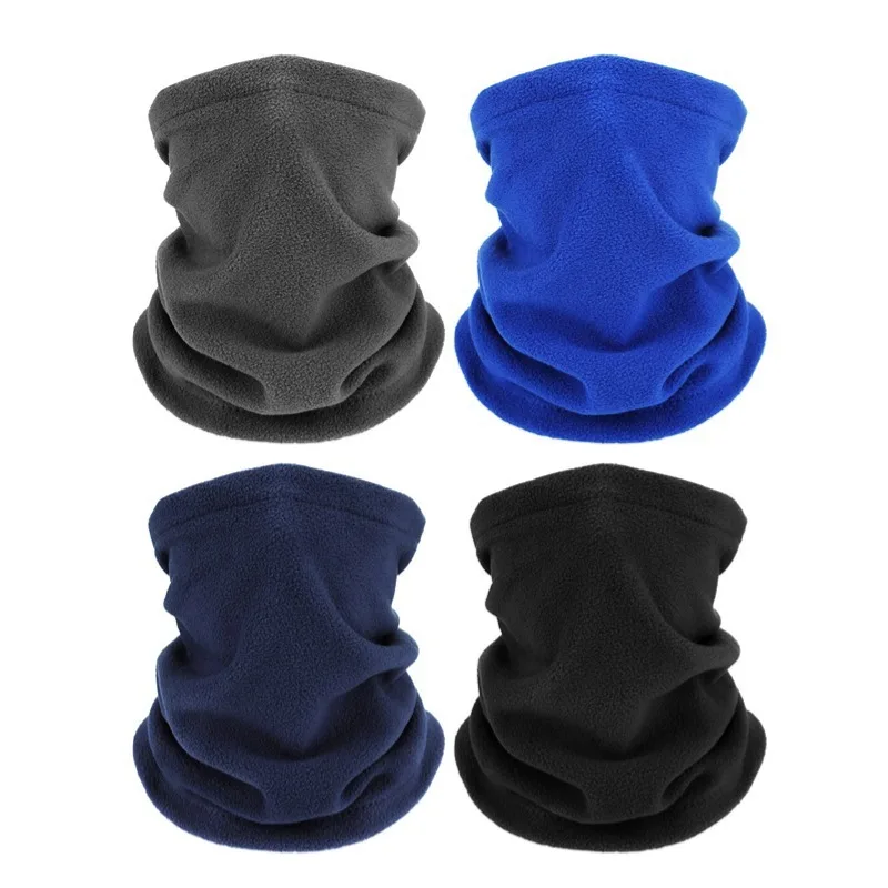 غطاء رقبة متعدد الوظائف للخريف والشتاء، قبعة صوف سميكة دافئة، قناع تزلج، وشاح رياضي لركوب الخيل من الصوف #2